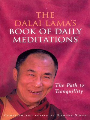 cover image of The Dalai Lama's Book of Daily Meditations